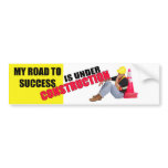 Road To Success Bumper Sticker