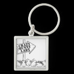 ROAD TO THE CRAZY BUNNY LADY keychains