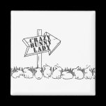 ROAD TO THE CRAZY BUNNY LADY magnets