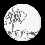 ROAD TO THE CRAZY BUNNY LADY magnets