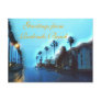 Road to the Ocean on a Rainy Evening Post Cards