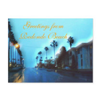 Road to the Ocean on a Rainy Evening postcards by Zenyaris Road to the Ocean on a Rainy Evening postcards