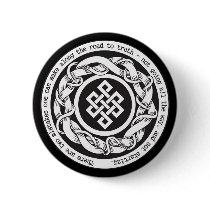 Road to Truth Endless Knot Buttons