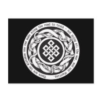 Road to Truth Endless Knot Postcards