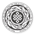 Road to Truth Endless Knot Sticker