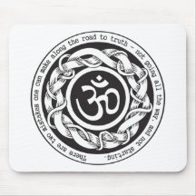 Road to Truth Om Mouse Pads