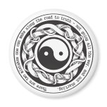 Road to Truth Yin Yang Refrigerator Magnet
