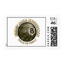 Road To Vegas Postage Stamp