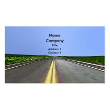 Road Travel - Business Business Card Templates