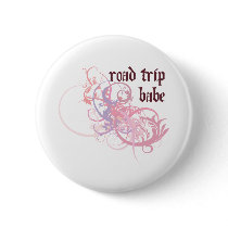 Road Trip Babe buttons