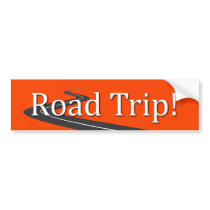 Road Trip Bumper Sticker
