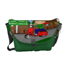 Road Trip Italia Messager Bag Courier Bags