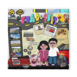 Road Trip! Fridge Magnet
