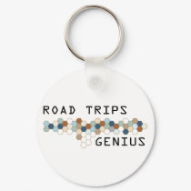 Road Trips Genius keychains