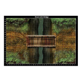 Road with Bridge - Battle Map Poster print