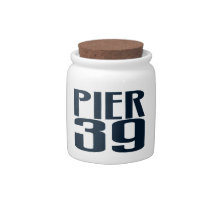 ROADHOUSE PIER 39 CANDY JAR