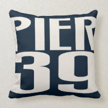 ROADHOUSE PIER 39 PILLOW
