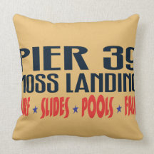 ROADHOUSE PIER 39 THROW PILLOWS