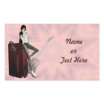 Roadie Rok Chik Rectangular Sticker