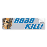 ROADKILL! - Detroit Lions Bumper Stickers