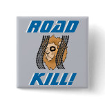 ROADKILL! - Detroit Lions Button