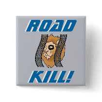 ROADKILL! - Detroit Lions buttons