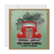 Roadkill Dinner Invitation
