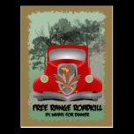 Roadkill Dinner Postcard