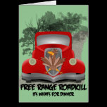 Roadkill for Dinner Recipe Card