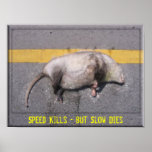 Roadkill Motivational Poster
