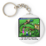 Roadkill Petting Zoo Funny Tees &amp; Gifts Key Chain