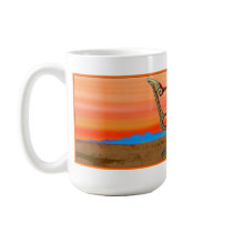 Roadrunner at Sunset mugs by ZiaSun Roadrunner at Sunset mugs