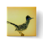 Roadrunner wearable art pin