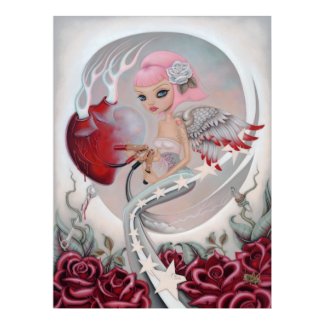 Roadside Angel Poster print
