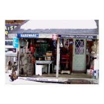 Roadside Antiques Print by cindyloum Roadside Antiques Print
