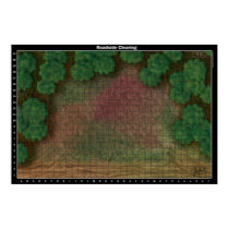 Roadside Clearing - Battle Map Poster posters by strawberryJAMM Roadside Clearing - Battle Map Poster posters
