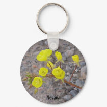 Roadside Flowers in Nevada keychains