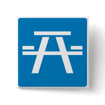 Roadside Table Highway Sign buttons