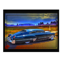 roadtripping a painted sky postcard