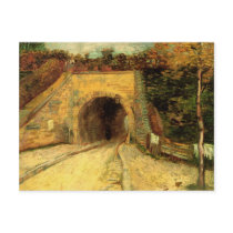 Roadway with Underpass, Vincent van Gogh postcards