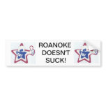 Roanoke Doesn't Suck! Bumper Stickers