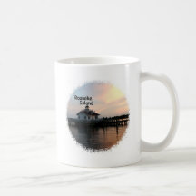 Roanoke Island Lighthouse Mugs