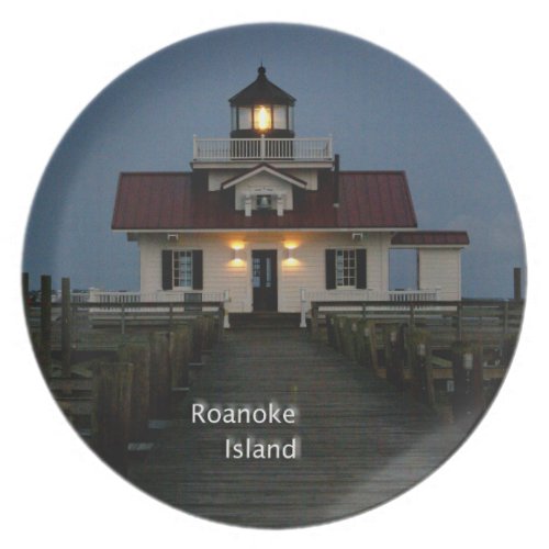 Roanoke Island Lighthouse plate
