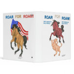 ROAR FOR ROAM Wild Horses 3 Ring Binders