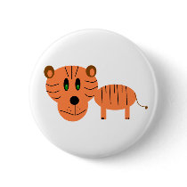 Roar the Tiger buttons by KidsKlub Roar the Tiger buttons