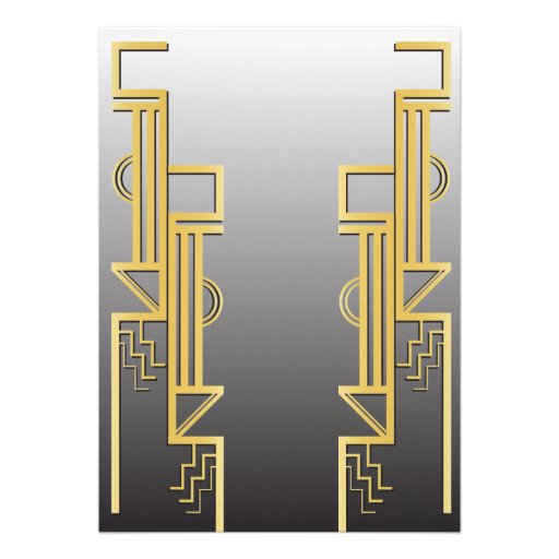 Roaring 20's Invitation