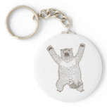 Roaring Bear (Ink) keychains