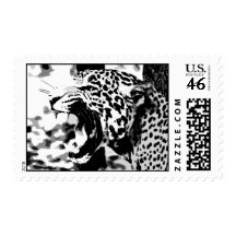 Roaring Jaguar Postage