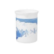 Roaring Moonlit Wave - cricketdiane ocean waves Drink Pitcher