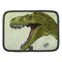 Roaring T-Rex Dinosaur by Geraldo Borges Folio Planners